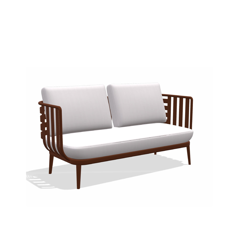 Thea 002 Two Seater Arm Sofa - Zzue Creation