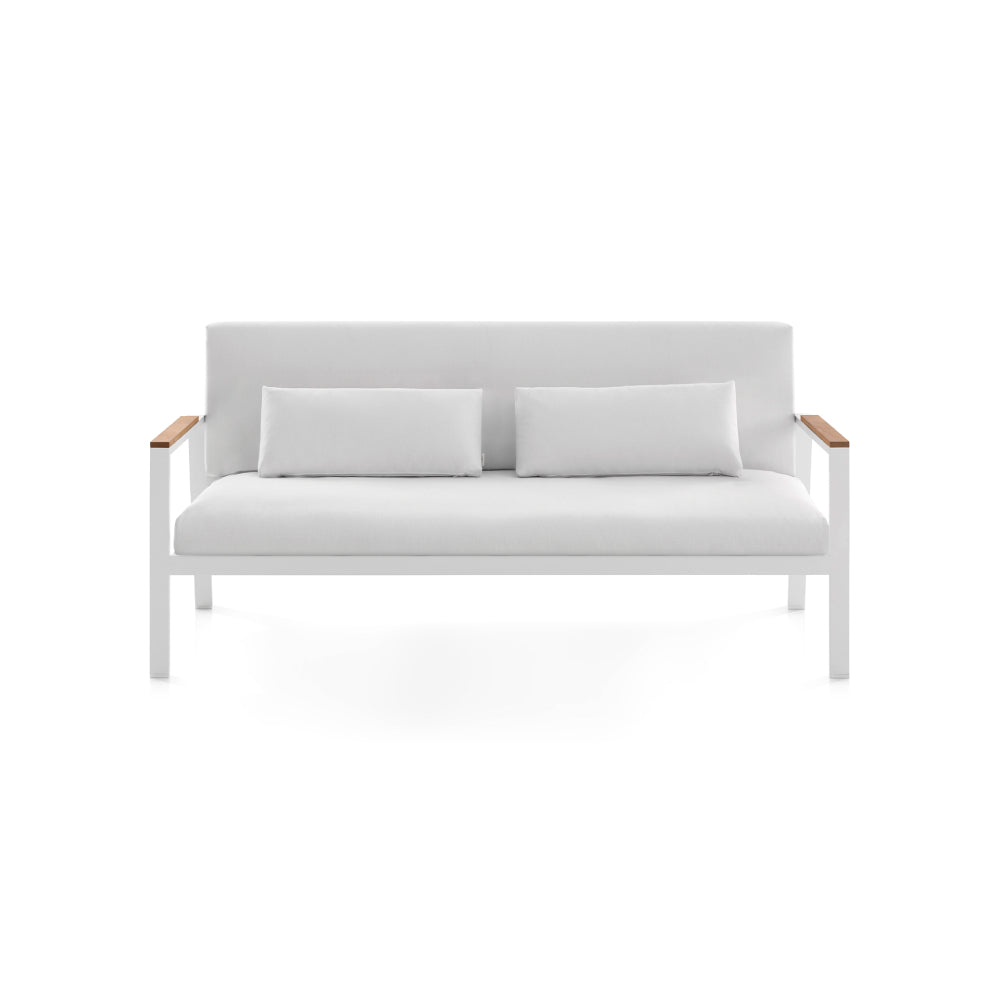 Timeless Lounge Two Seater Arm Sofa - Zzue Creation