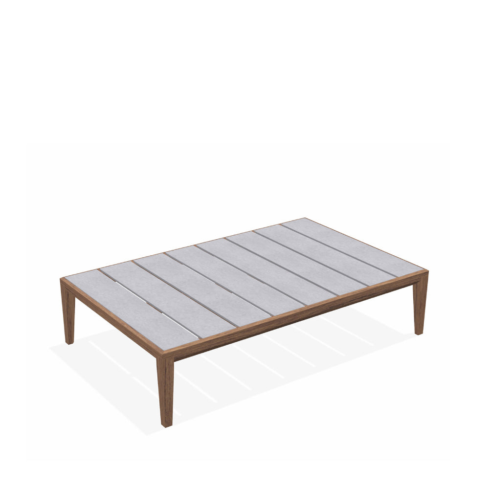 Teka 009 Rectangular Coffee Table - Zzue Creation