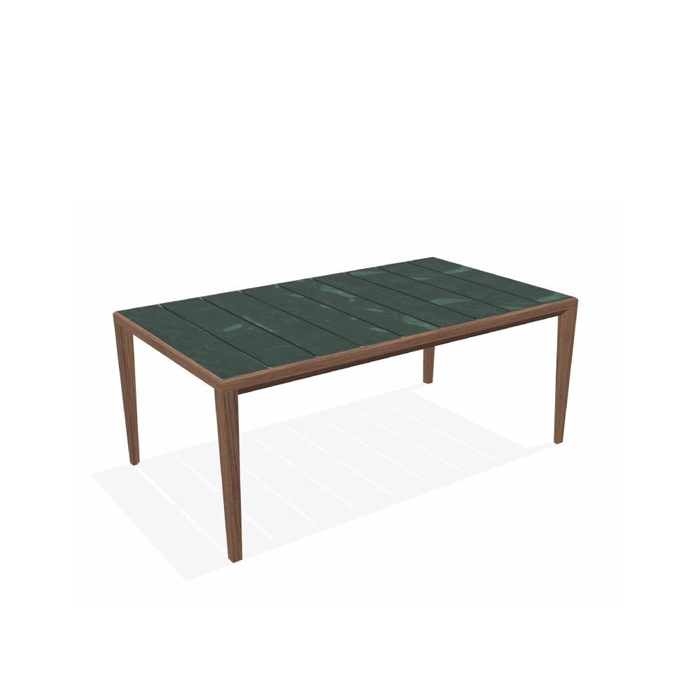 Teka 173 Rectangular Dining Table (Small) - Zzue Creation