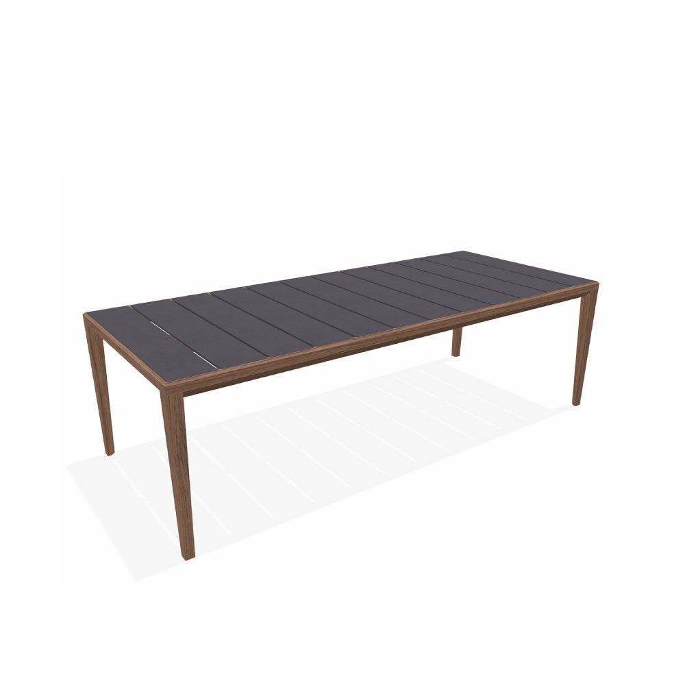 Teka 174 Rectangular Dining Table (Large) - Zzue Creation
