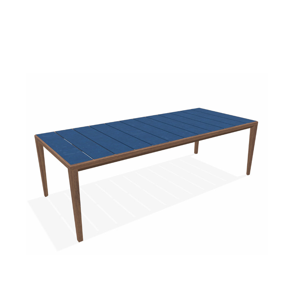 Teka 174 Rectangular Dining Table (Large) - Zzue Creation