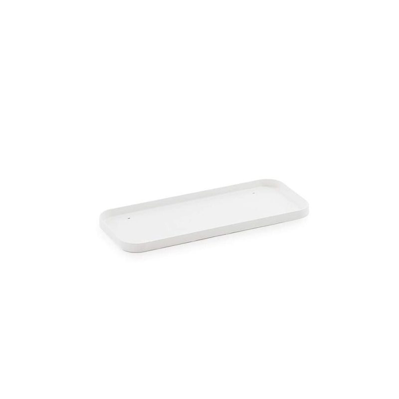 Urbn Balcony tray in white aluminium - Zzue Creation